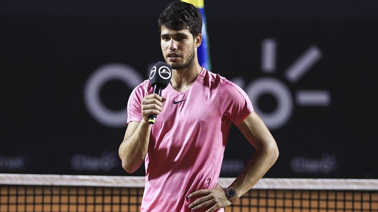 Испанският тенисист Карлос Алкарас, който е под номер 2 в