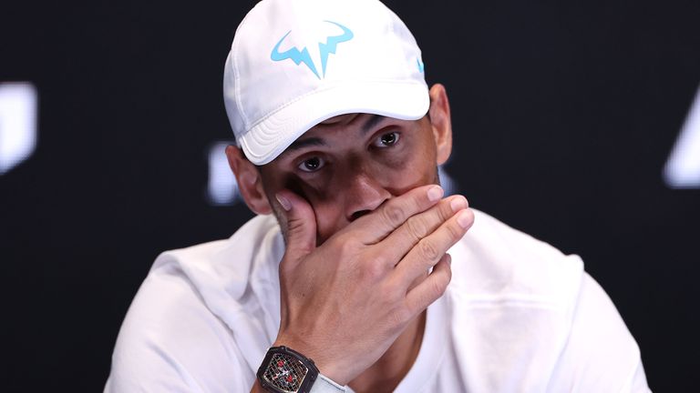 Носителят на 22 титли от Големия шлем Рафаел Надал се