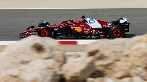 Леклер най-бърз до обяд в последния тестов ден в Бахрейн