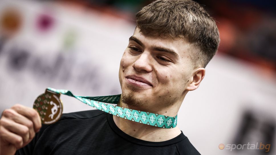 Христо Илиев с нов европейски рекорд за младежи под 23 г. на 60 м - 6.51 сек