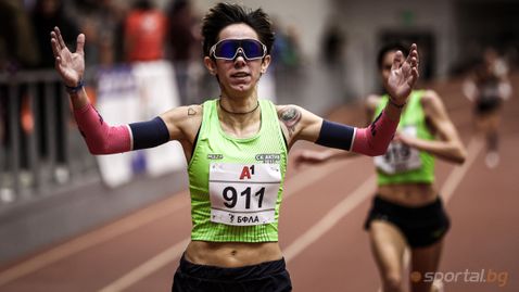 Лиляна Георгиева и Иван Андреев триумфираха на 1500 м на Националния шампионат