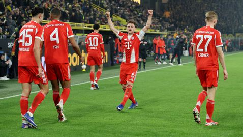 Байерн възтържествува в зрелищно дерби и отказа Борусия от борбата за титлата