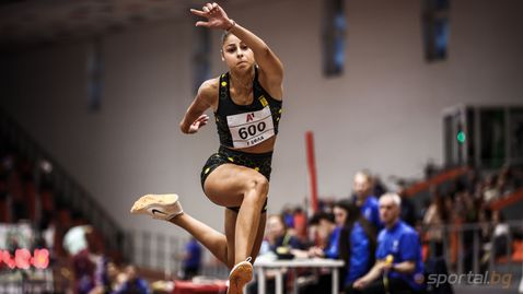 Александра Начева с поредна титла в тройния скок