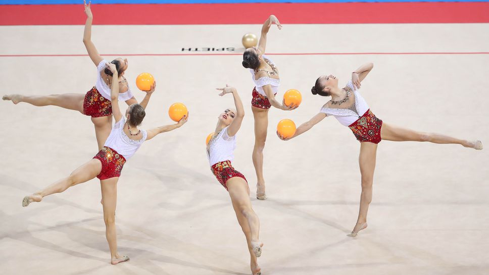 Страхотен ансамбъл! Грациите завършиха с три златни медала на Световната купа в София