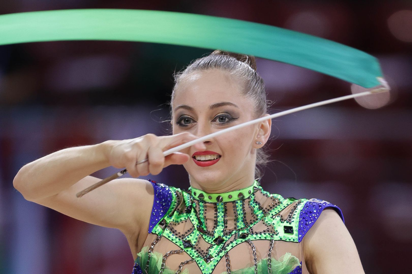 Световна купа по художествена гимнастика - Боряна Калейн - лента