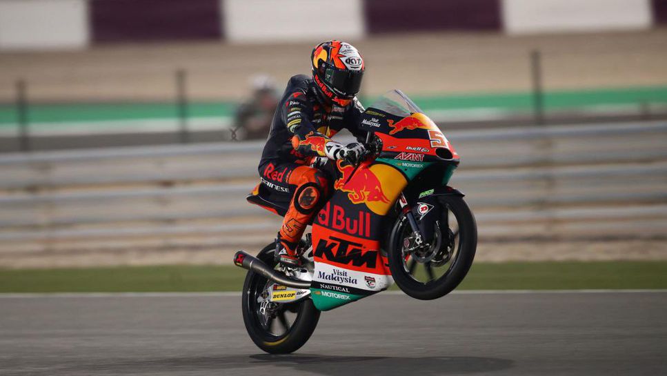 Испанец спечели слипстрийм феста в Moto3 в Катар