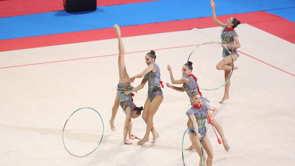 Българският национален отбор вече е във Варна преди Европейското по художествена гимнастика