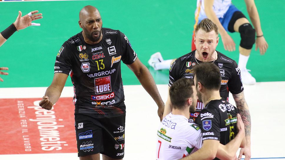 Лубе срази Монца в първия 1/4-финал! Фантастични Иван Зайцев и Робертланди Симон