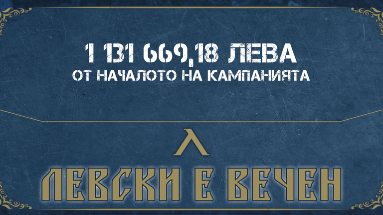 От Левски дадоха последна информация за кампанията Левски е вечен