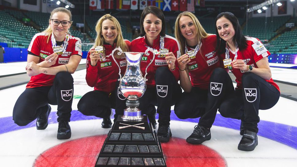 Швейцария спечели за трети пореден път световната титла по кърлинг за жени