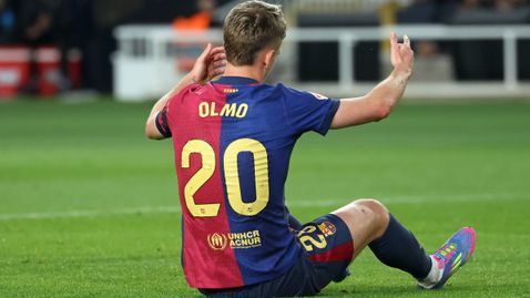  Барселона удостовери за травмата на Олмо, контузията му е по-тежка от предстоящото 