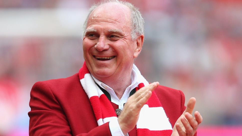 Почетният президент на Байерн Мюнхен Ули Хьонес заяви че в