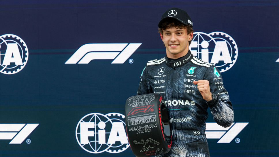 Кими Антонели стори нещо, което за последно бяхме виждали от Хамилтън