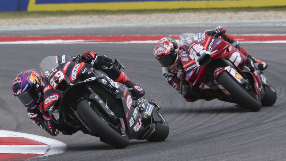 Хорхе Мартин с драматичен първи успех с Априлия в MotoGP