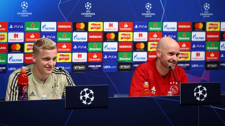  Ван де Беек може да покаже най-хубавото от себе си с Тен Хаг в Юнайтед, счита Бербатов 