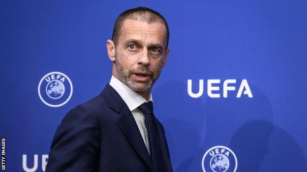 Президентът на УЕФА Александър Чеферин за първи път коментира казуса