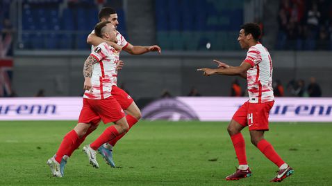  Република България Лайпциг проби единствено един път шотландския бетон 