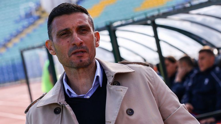 Старши треньорът на Септември София Светослав Петров говори след поражението