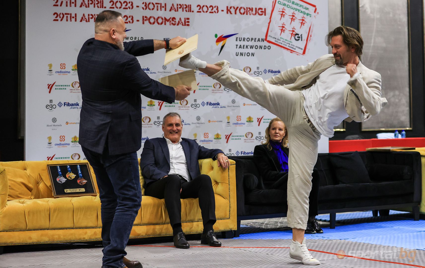 Стефка Костадинова открива Европейското клубно първенство по таекуондо