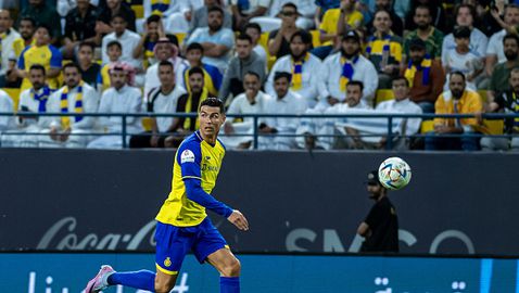 Ал-Насър победи Ал-Раид с ранен гол на Роналдо и съкрати изоставането до първото място
