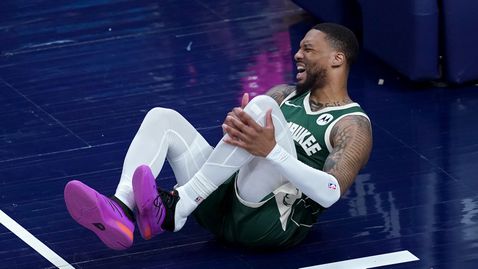  Лилард навън за неопределен срок поради дълбока венозна тромбоза 