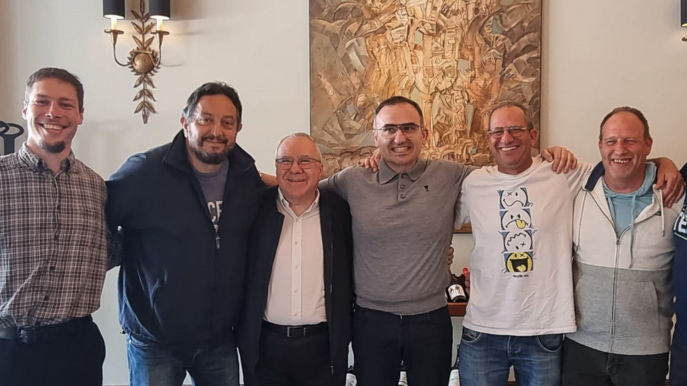 Представители на тенис клуб Макаби Херцлия гостуват на българската федерация