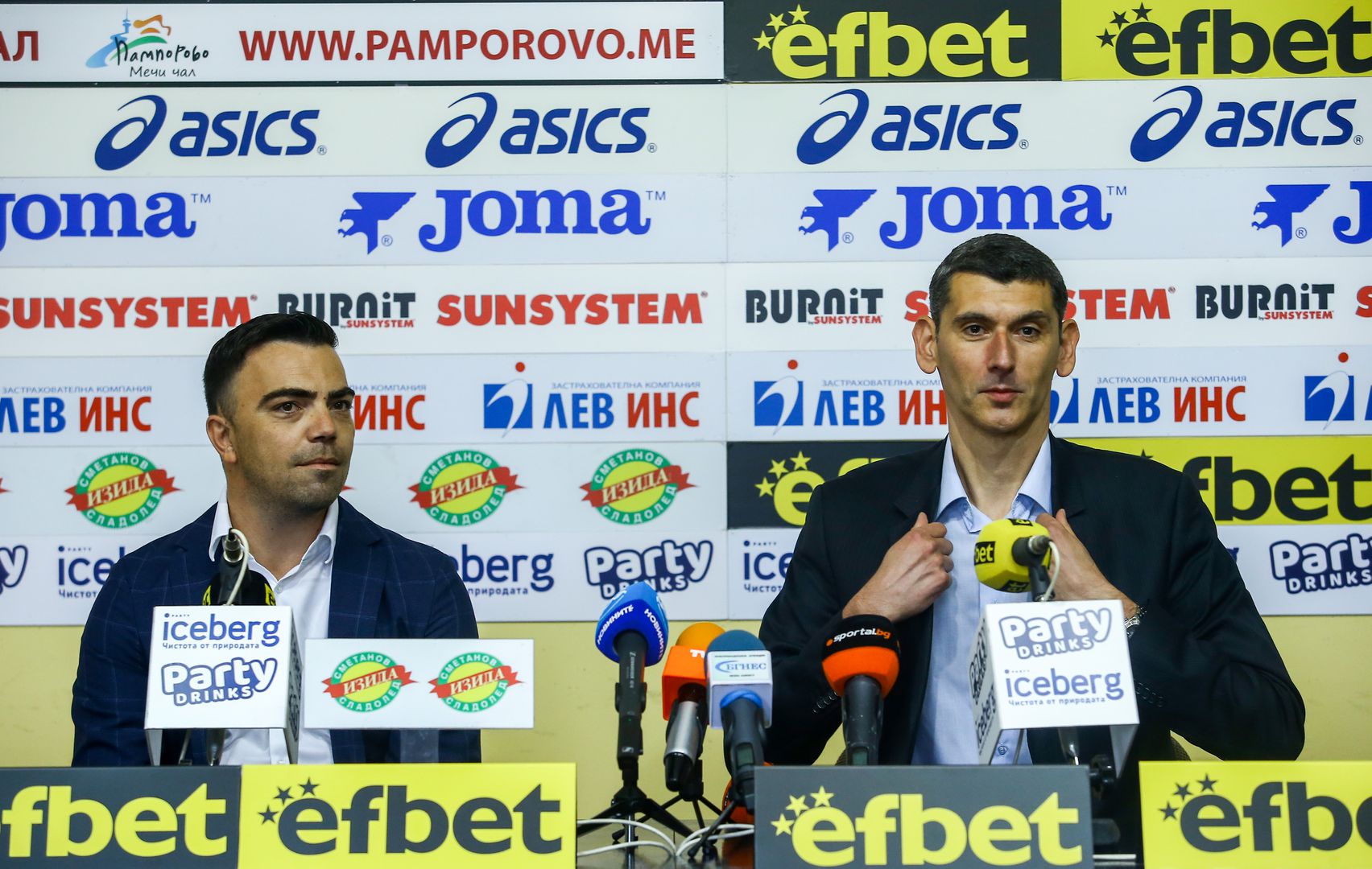 Пресконференция на ВК ЦСКА