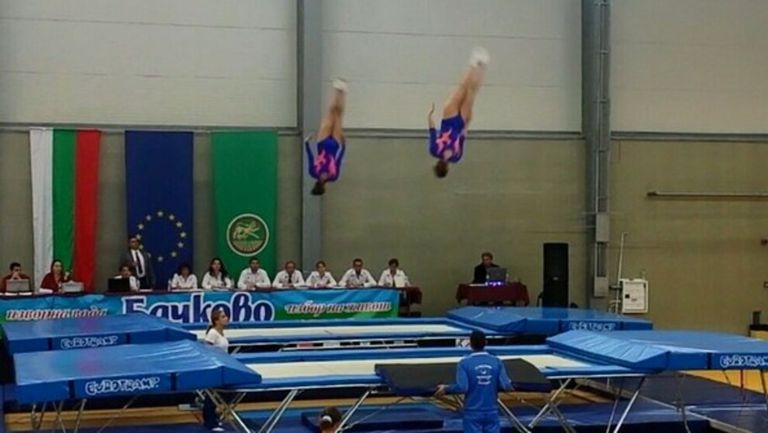 Осем медала спечелиха българите на турнир по скокове на батут за младежи и девойки в Италия