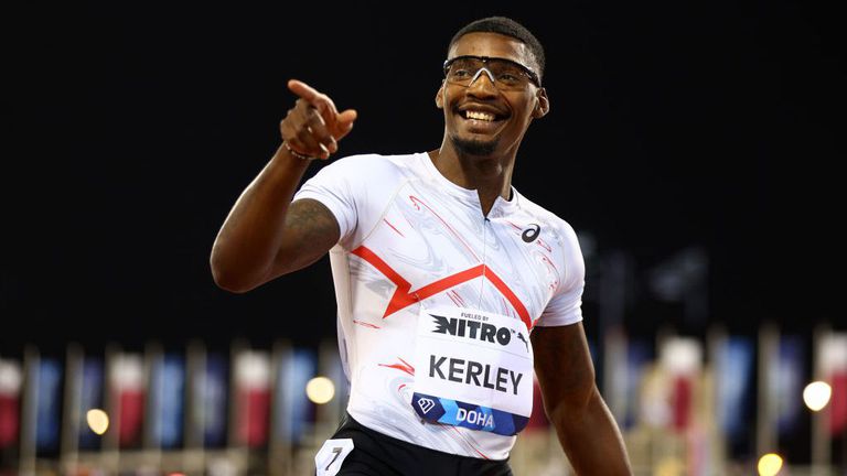 Световният шампион на 100 метра от Юджийн 2022 Фред Кърли