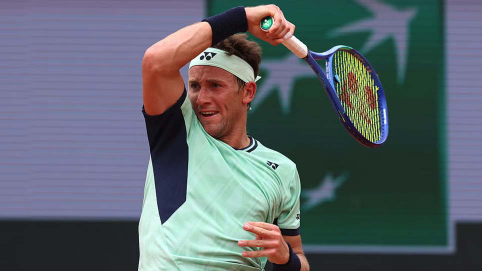 Вторият поставен Каспер Рууд Норвегия и четвъртият в схемата Юго