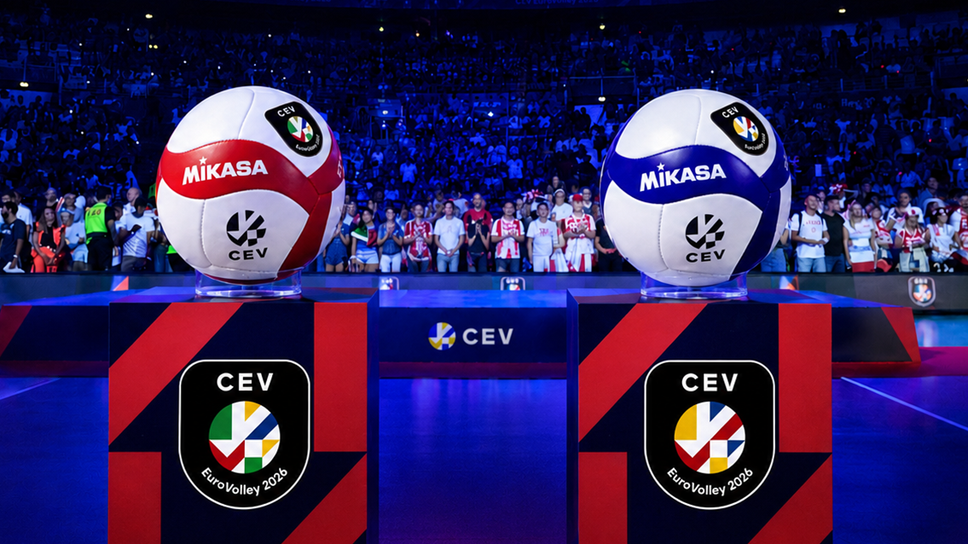 CEV представиха официалните топки за Евроволей 2026