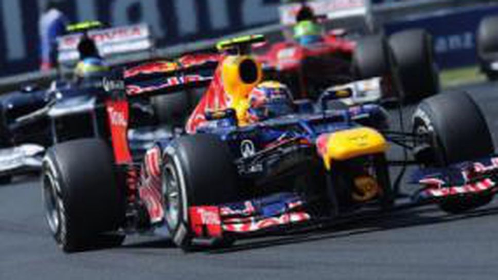 Уебър устремен към победа на "Спа"