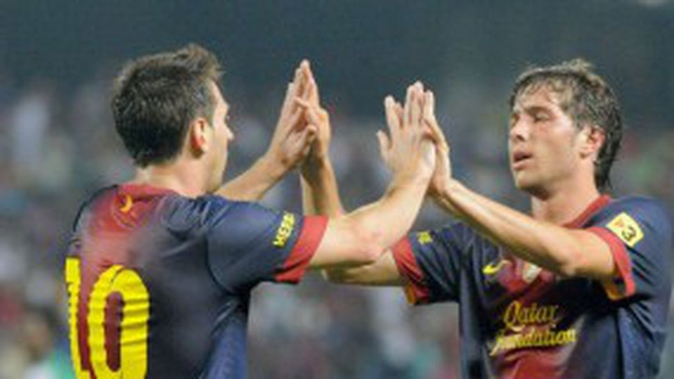 Барса ще прави шоу в Букурещ, притеснява се от терена