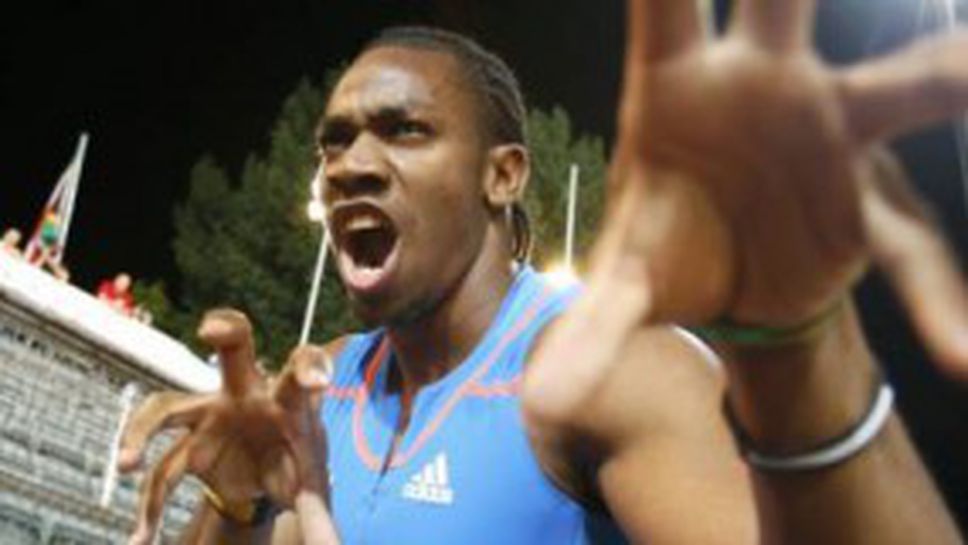 Блейк избухна с 9,69 в Лозана, Болт също печели без проблем на 200 м