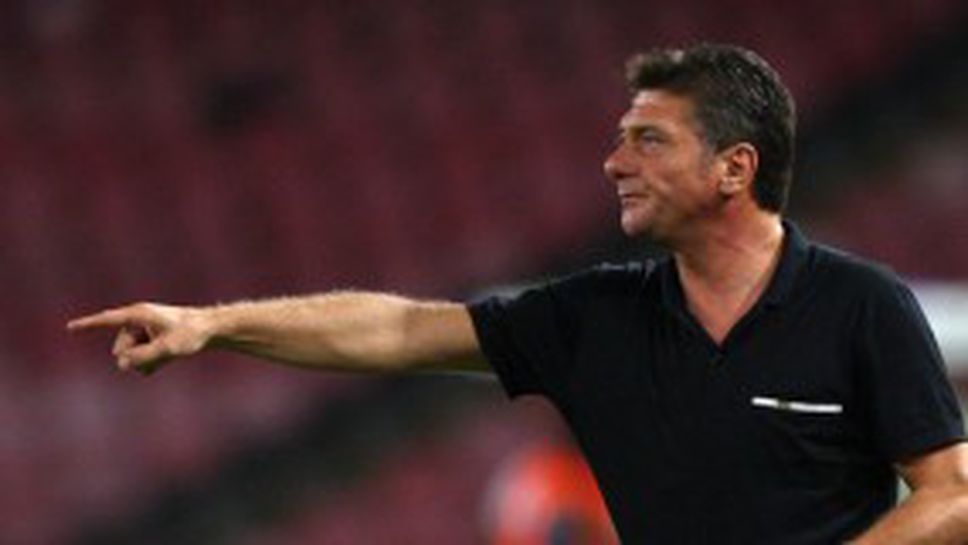 Валтер Мадзари ще може да води Наполи срещу Палермо