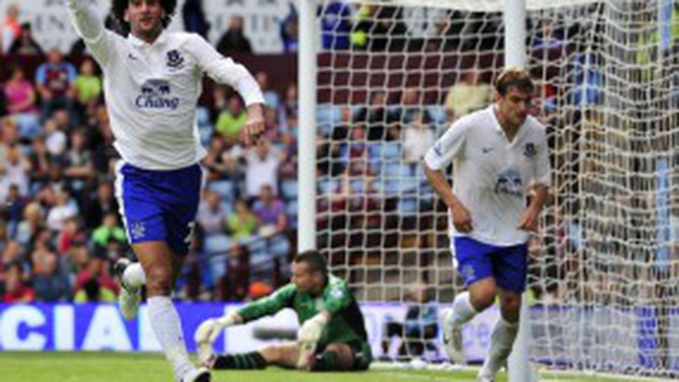 Евертън подчини Астън Вила (видео)