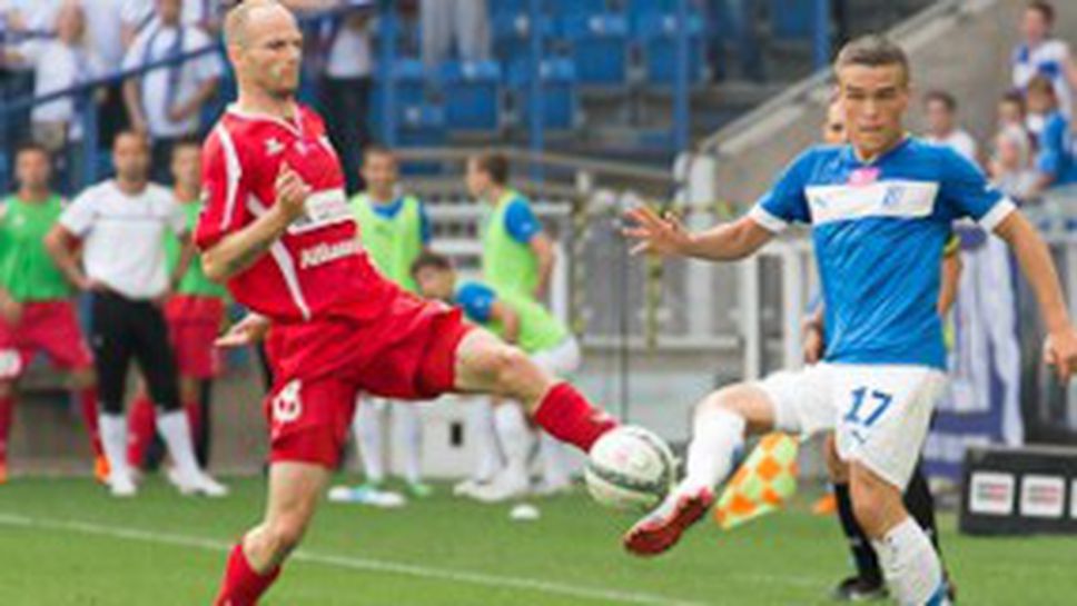 Тонев игра 82 минути при равенство на Лех