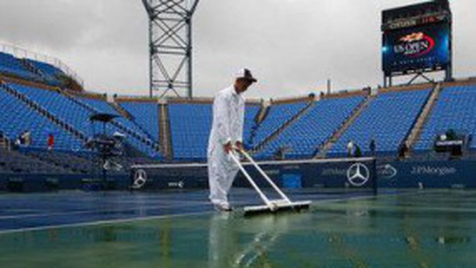 Отложиха женския финал на US Open за неделя