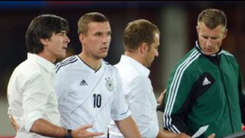 Подолски изравни Бекенбауер по мачове за Бундестима