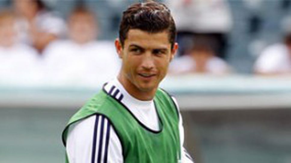 Кристиано пристигна на тренировка два часа по-рано