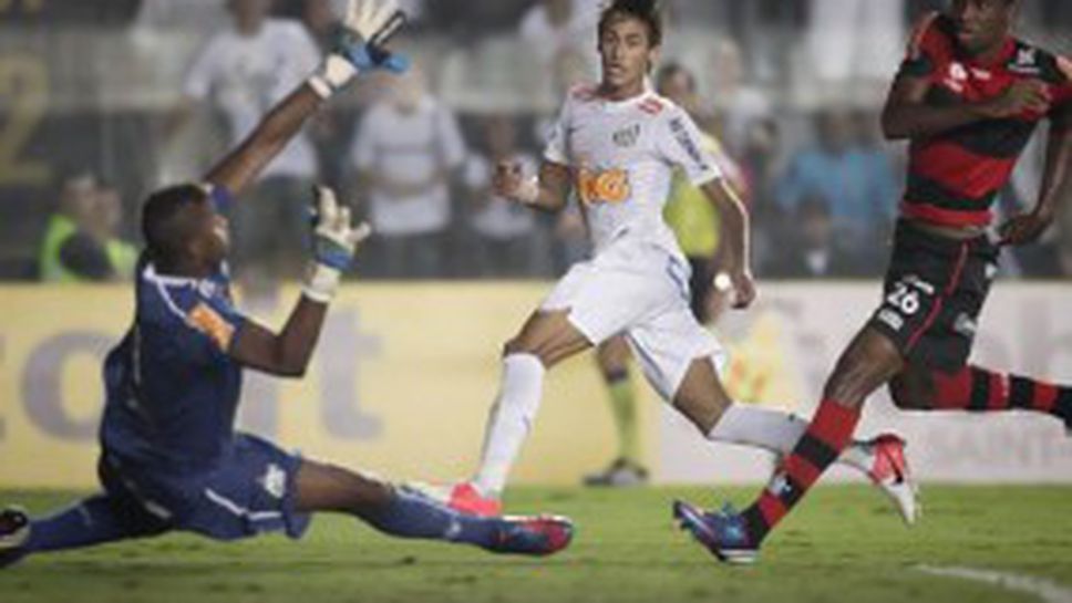 Фламенго отново си изпати от магията на Неймар (видео)