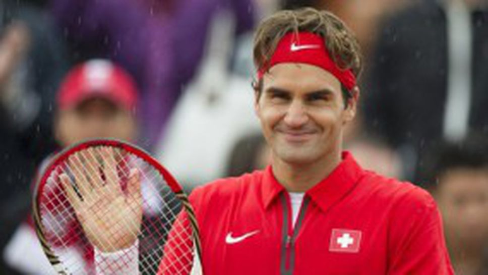 Федерер с убедителна победа за "Купа Дейвис"