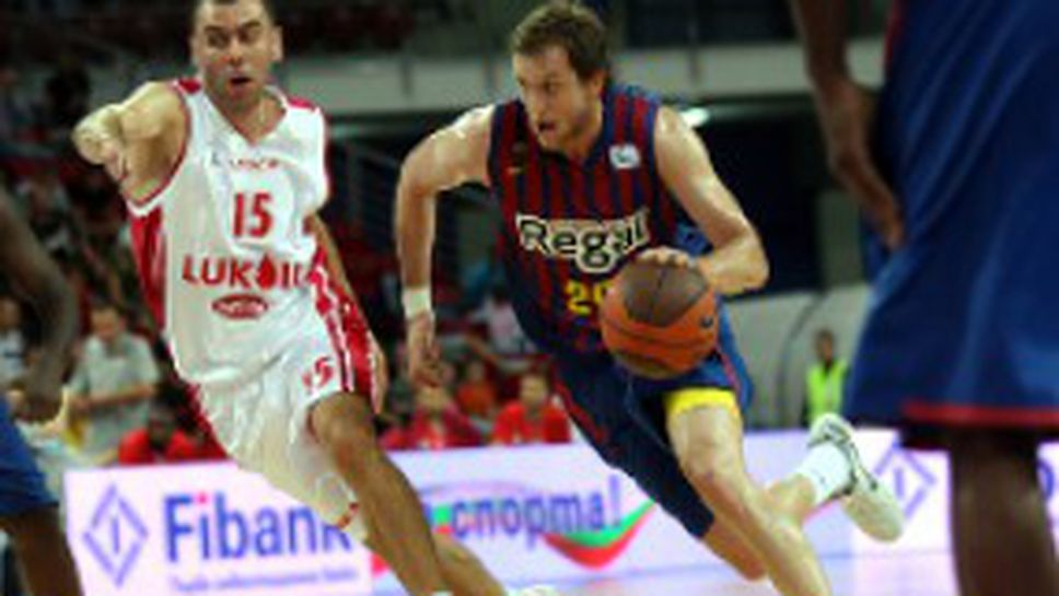 Лукойл затрудни Барселона, но класата си каза думата (ВИДЕО+ГАЛЕРИЯ)