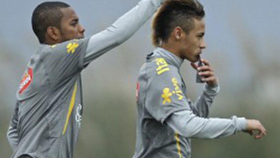 Робиньо съветва Неймар да премине в Барса