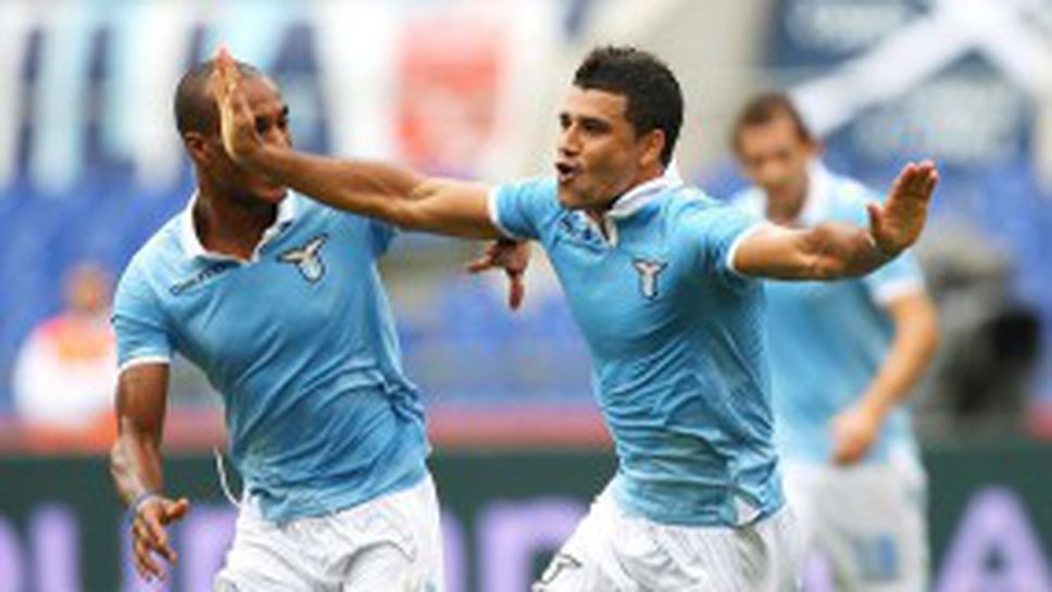 Лацио взе своето срещу Сиена (видео)