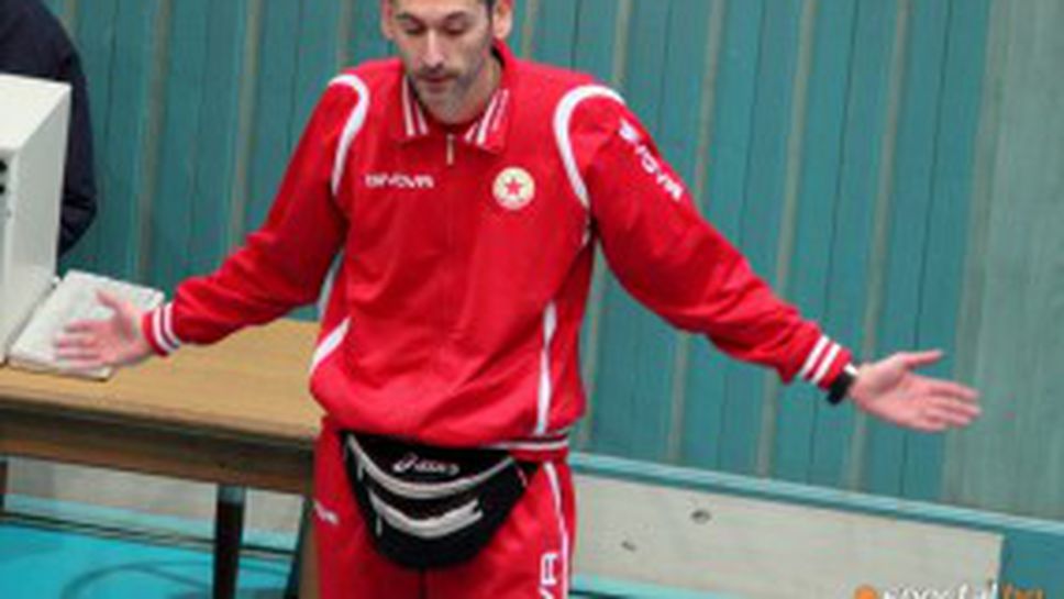 Пореден удар по ЦСКА - отборът остана без либеро за цял сезон