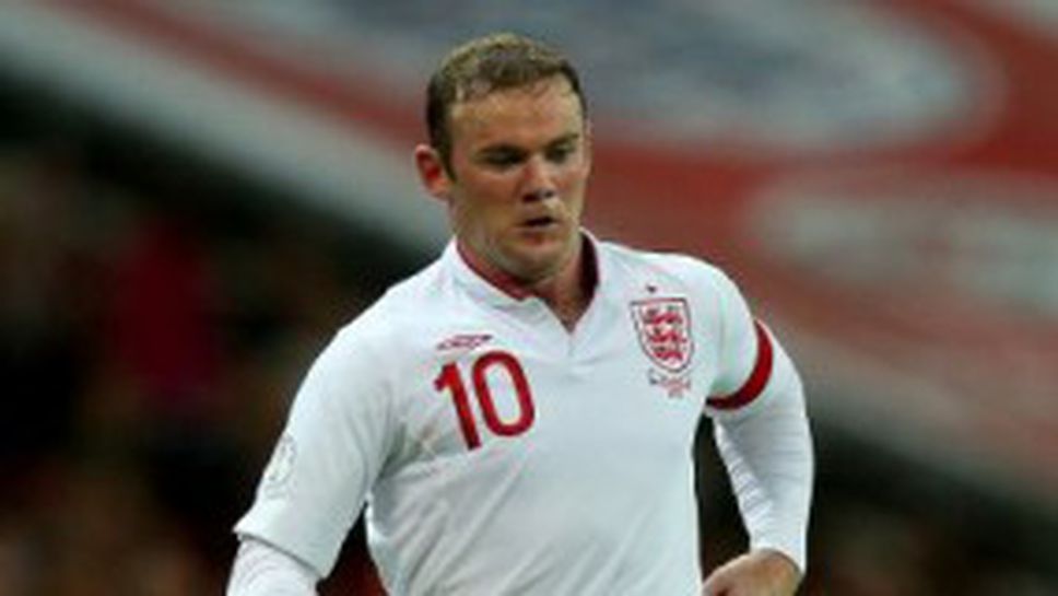 Рууни щастлив, че е сред най-добрите стрелци на Англия