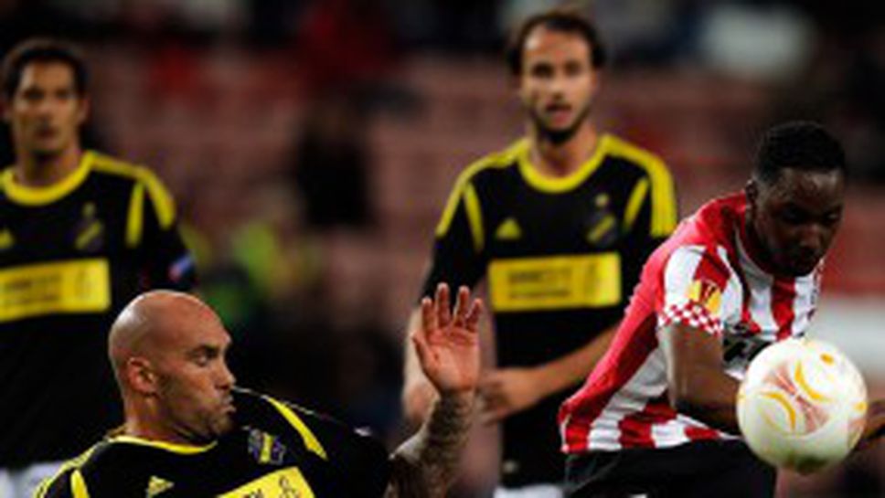 Айндховен се спаси срещу АИК, Манолев гледа от пейката (видео)