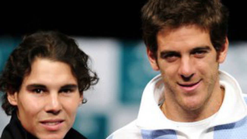 Дел Потро вдъхва кураж на Надал