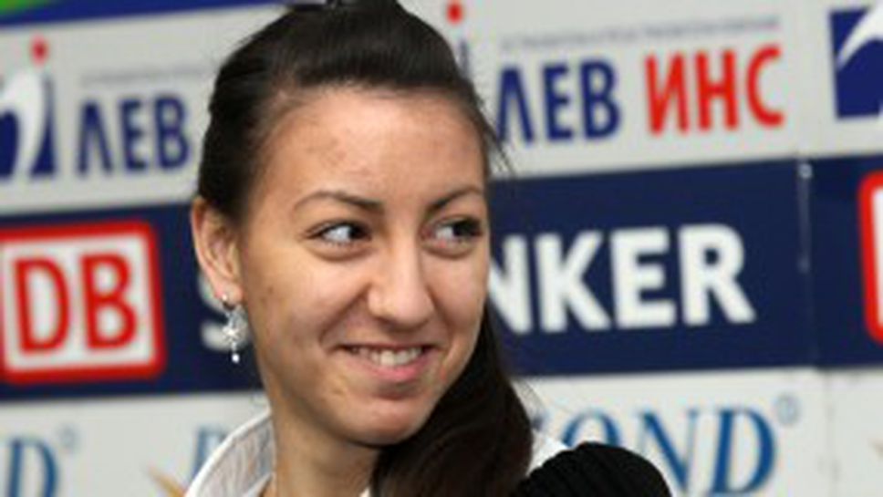 Ралица Милева залага на греда на Олимпийските игри